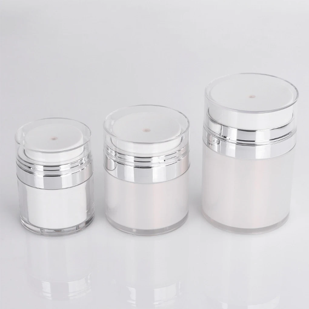 

Cream Jars Convenient Vacuum Bottle Pump Bottles Women Makeup Lotion Travel Container Dispenser Wide Application