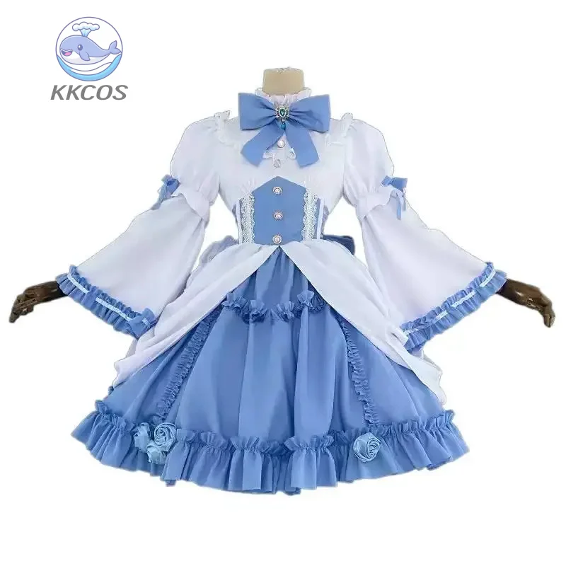 Фото Re:ZERO - Начало жизни в другом мире Rem Косплей Костюм Хэллоуин Карнавал Вечеринка Рождественская игра Ролевая одежда Одежда KKCos №4