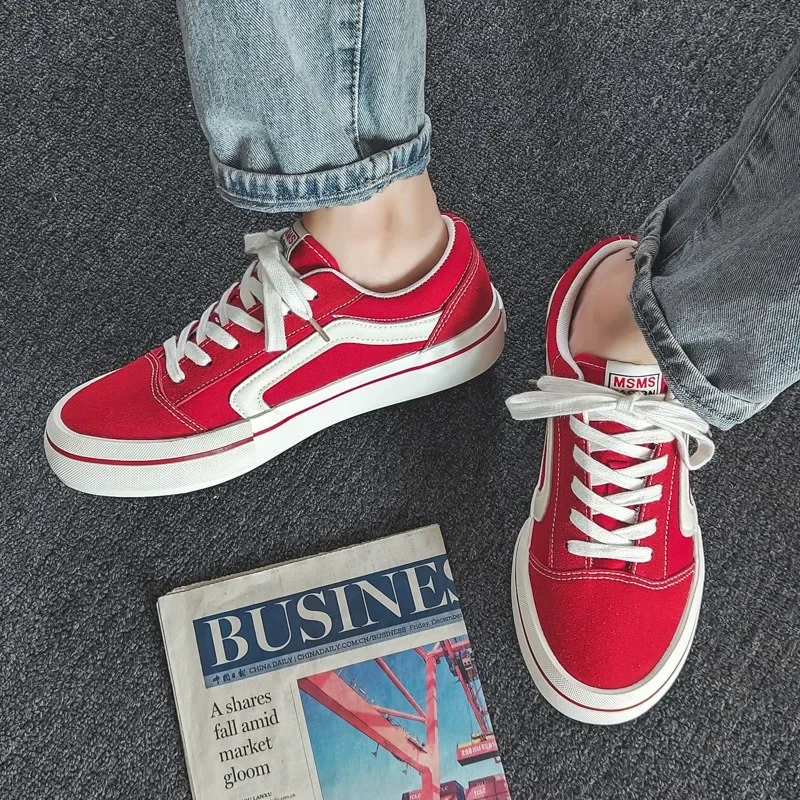 Популярные классические черные мужские парусиновые туфли и женские спортивные