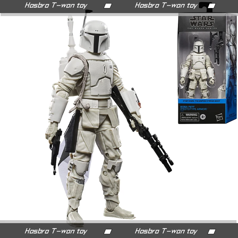 

Hasbro Star Wars The Black Series The Empire Strikes Back Boba Fett Prototype Armor Action Figure 6 Inch Scale Model Toy