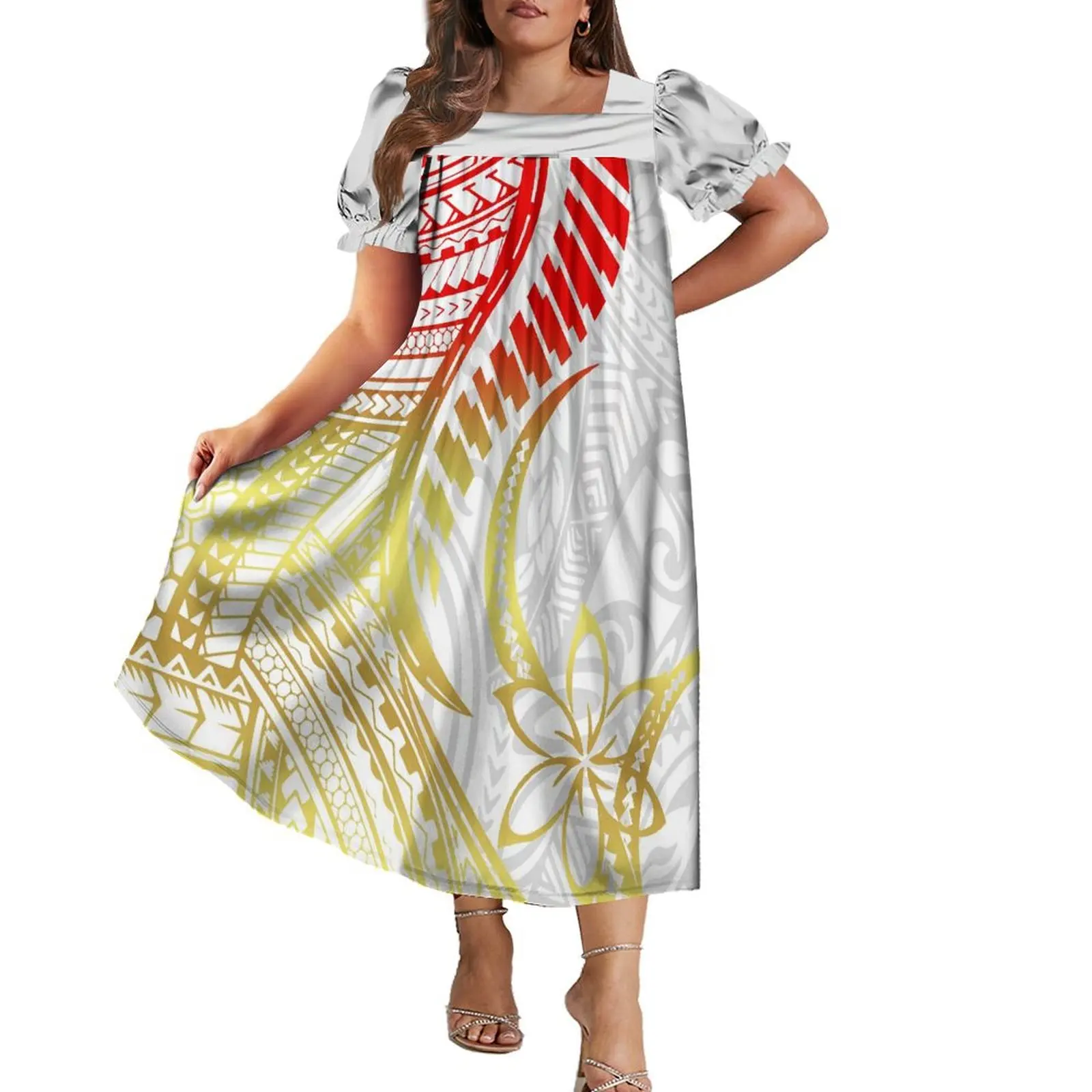 Вечернее платье для коктейльной вечеринки на заказ Микронезии полинезийское