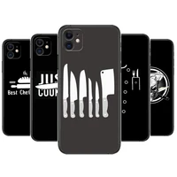 cooking chef phone cases for iphone 13 pro max case 12 11 pro max 8 plus 7plus 6s xr x xs 6 mini se mobile cell