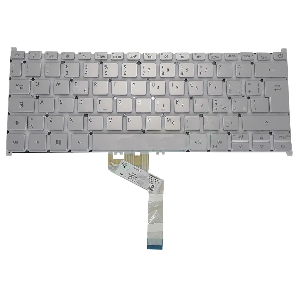 Для Acer Swift 3 N19C4 N19H4 N19H3 SF314 41 SF314-42 SF314-57 SF314-57G SF314-56G SF314-58 Итальянская серебряная