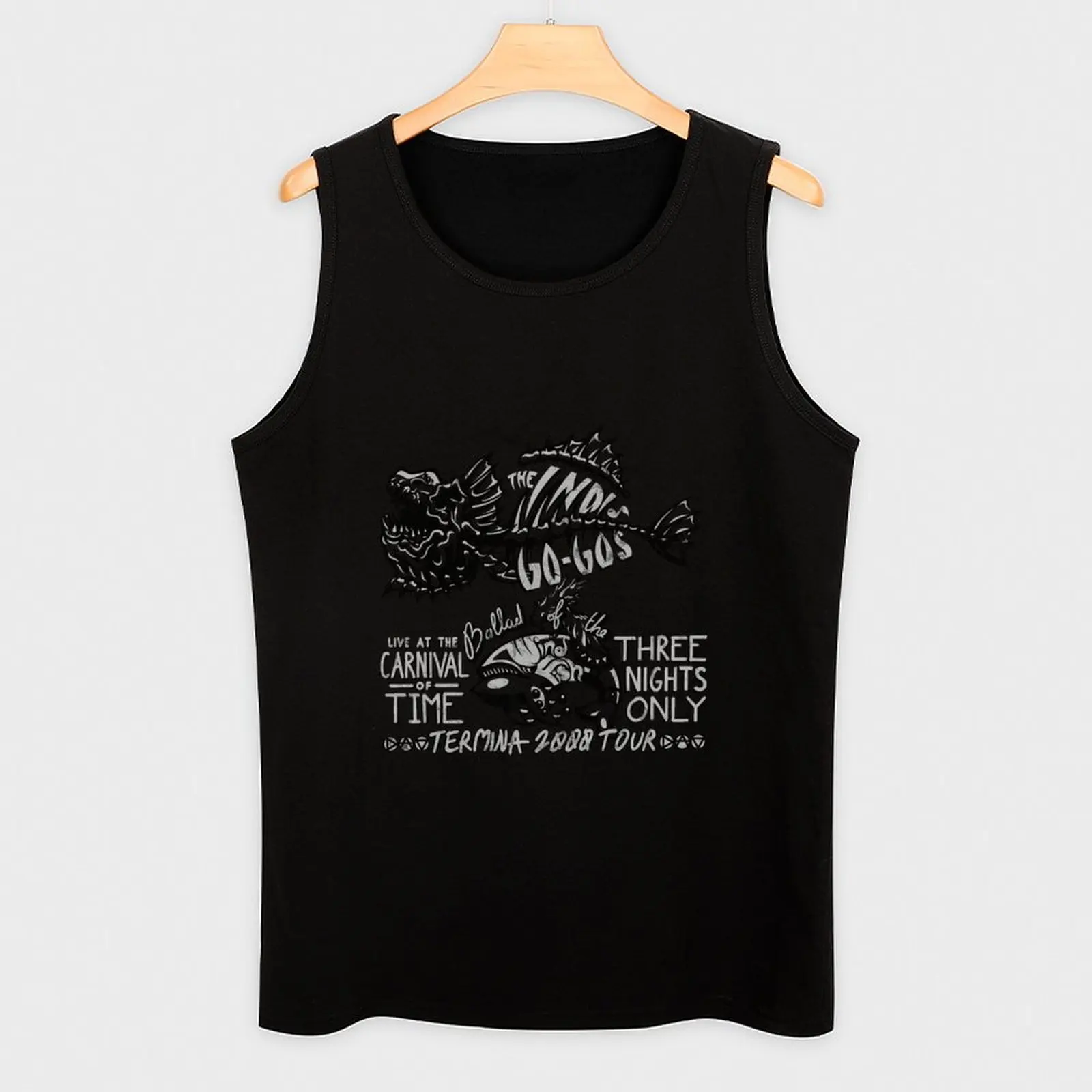 Фото Майка Indigo-Gos, тонкая, прохладная, летняя, дышащая, без рукавов №3