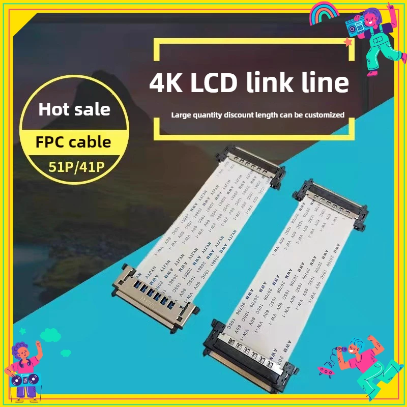 

LVDS ленточный кабель 41P 51P