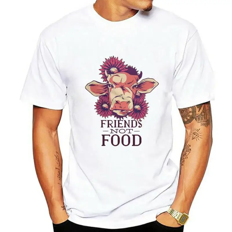 

Футболка с надписью «Friends Not Food»