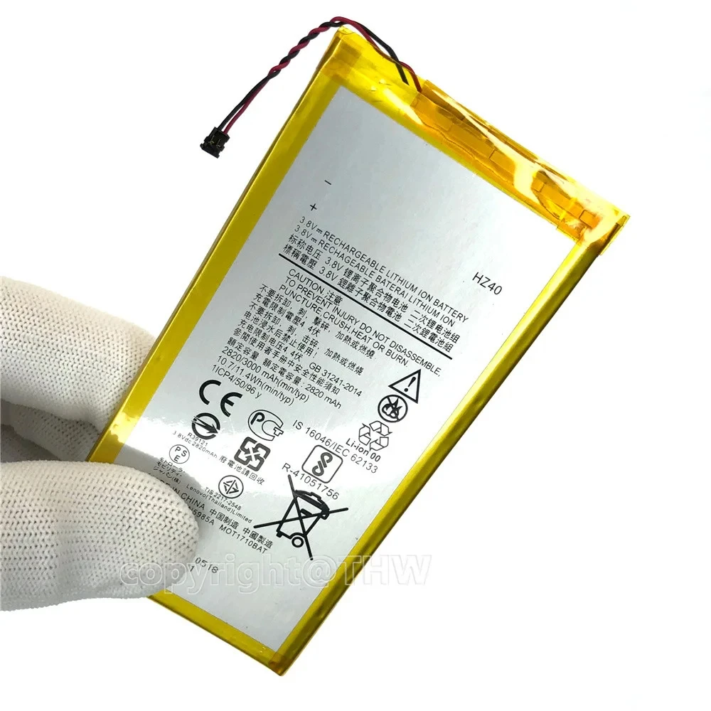Новый оригинальный аккумулятор HZ40 для Motorola MOTO Z2 Play XT1710-08 XT1710 XT1710-06 XT1710-11