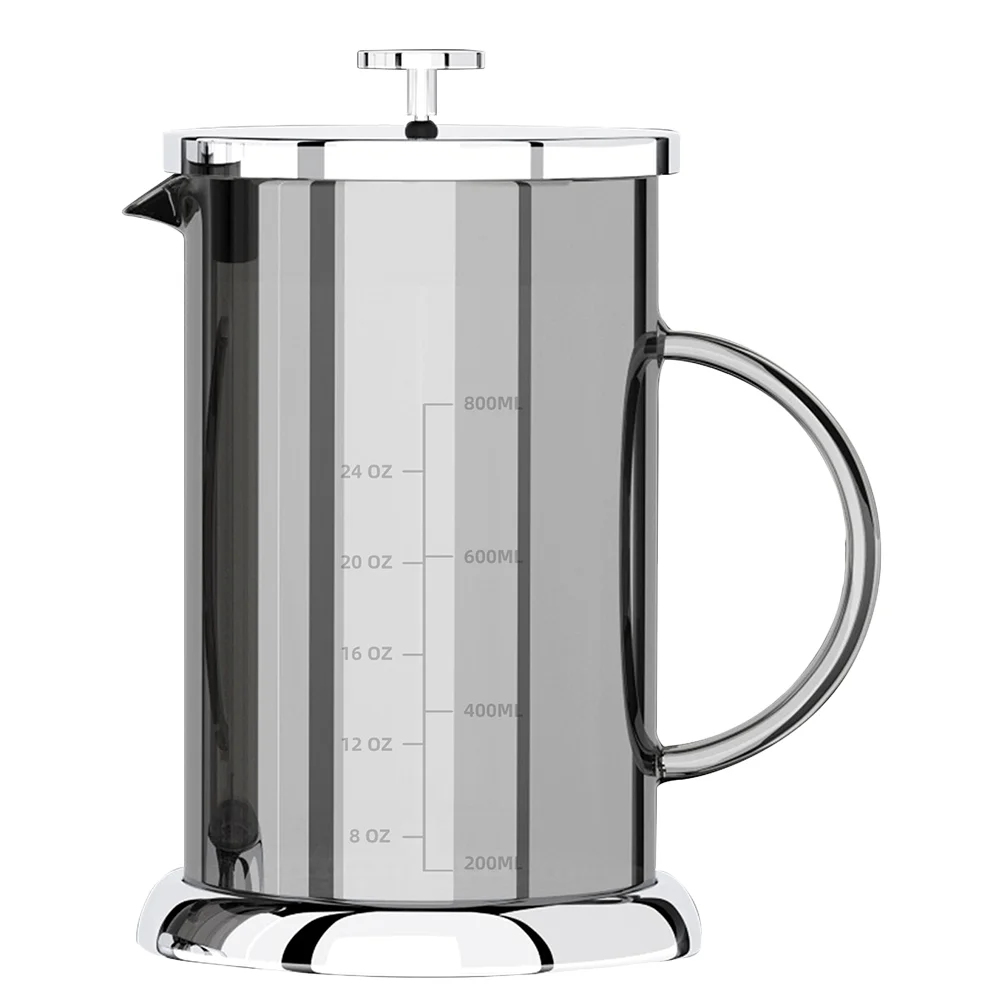 

Coffee Press Coffee Maker Stainless Steel Coffee Press Froth Brewer Kettle