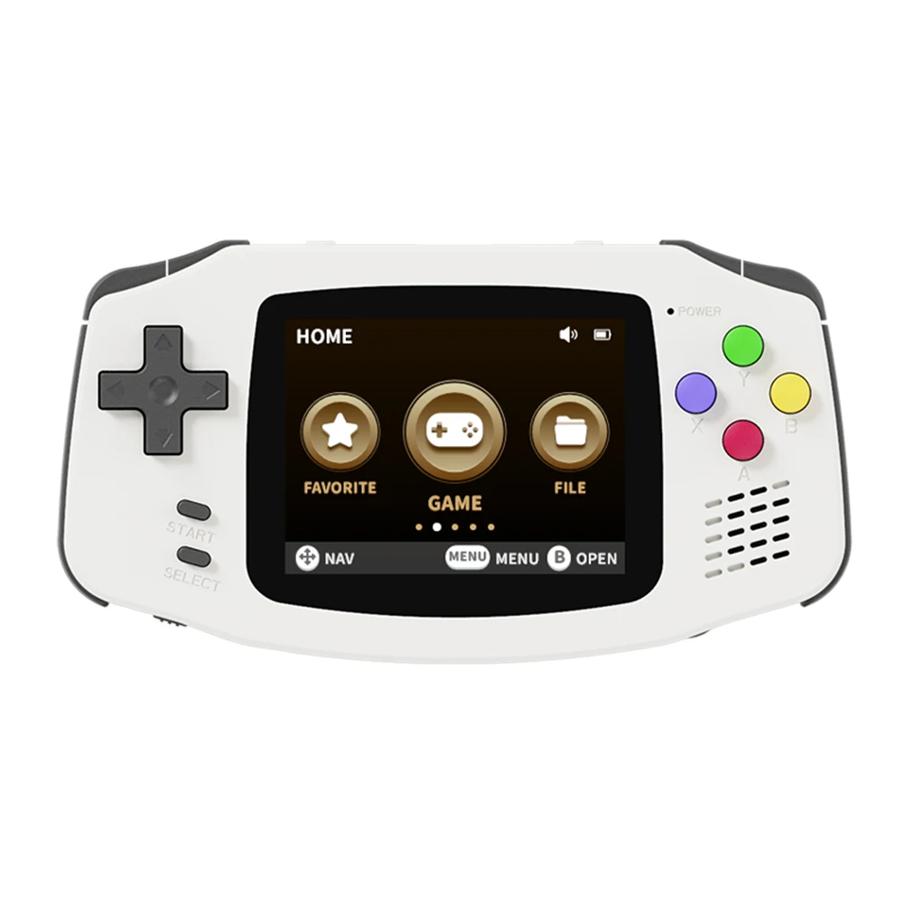 

POWKIDDY A30 Handheld Game Console 2.8 inch IPS HD Screen 32G Built-in 4000 Games Portable Game Console Children’s Gift