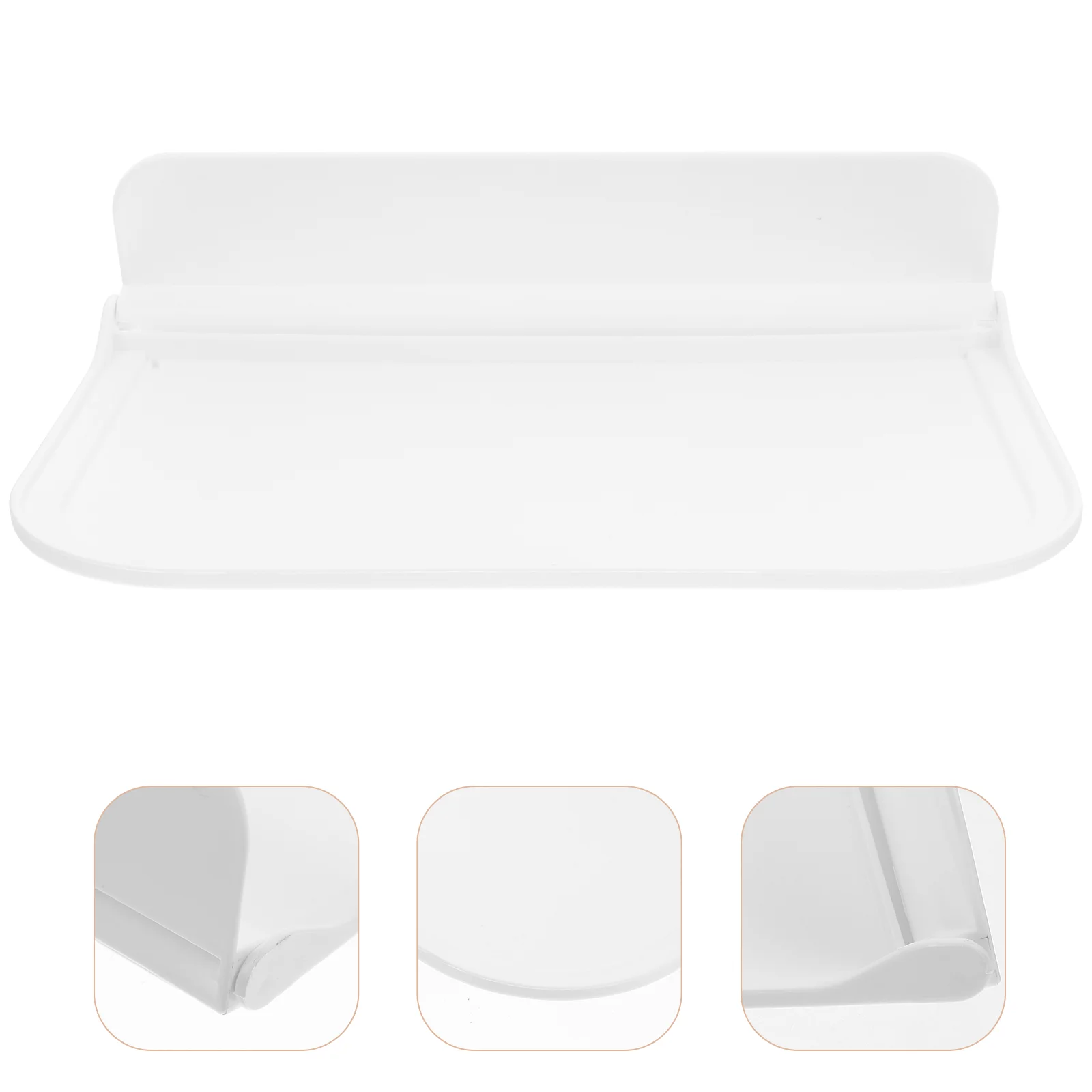 

Basket Shelf Punch Free Organizer Rack For Kitchen Bathroom