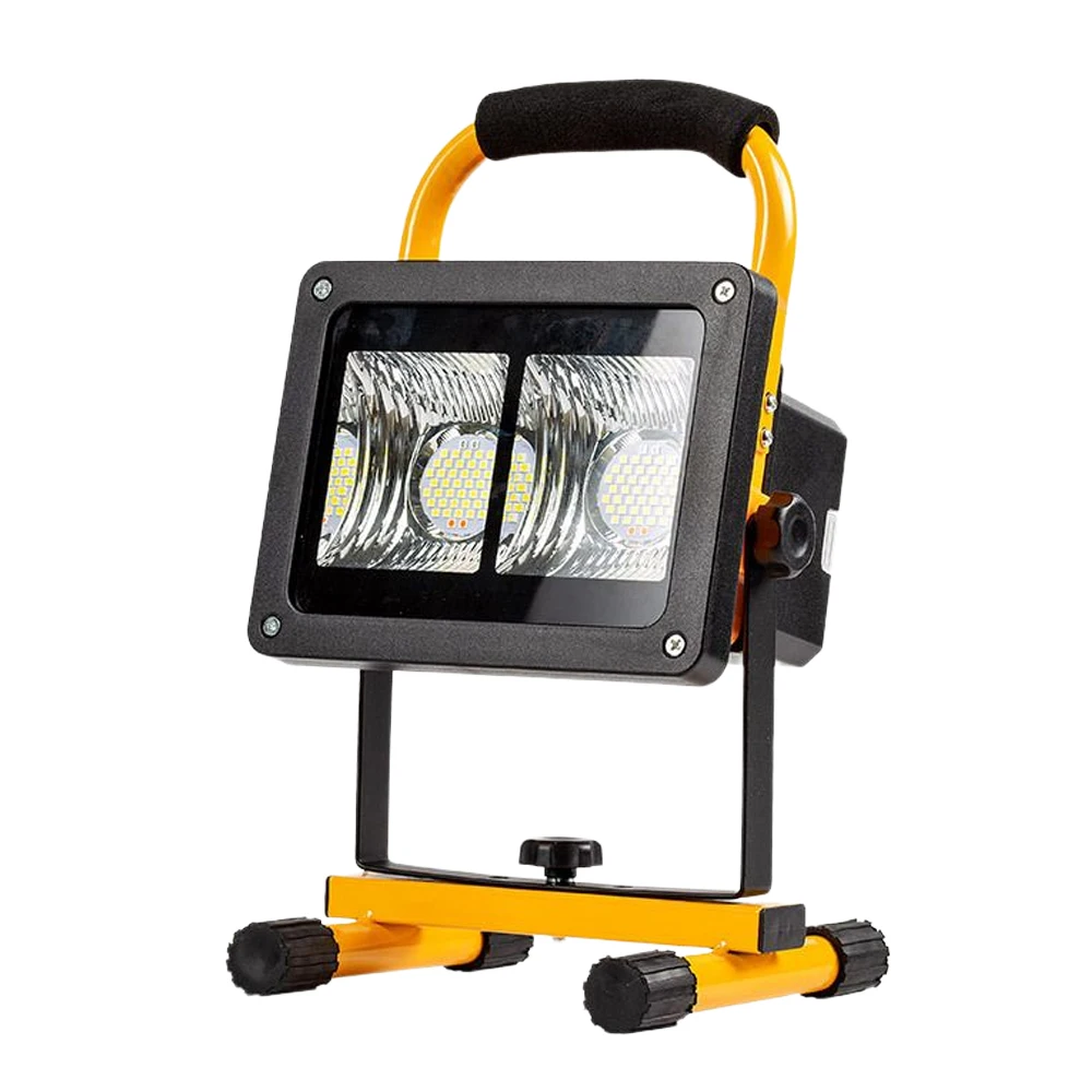 Multi-function Rechargeable LED FloodLight With Battery Portable Working Lamp With Handle
