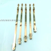 5pcs high quality violin toolbrass repair crack plate type clampluthier tool