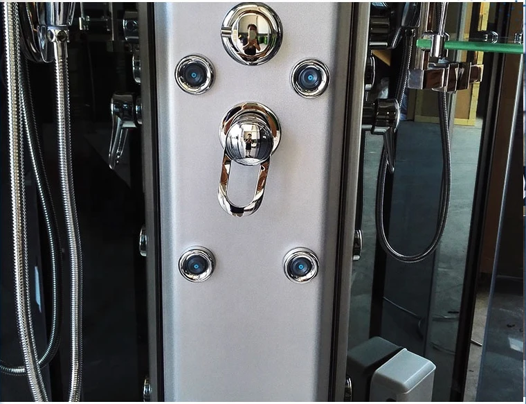 Дешевая Паровая душевая кабина с компьютерным управлением дождевая Душевая