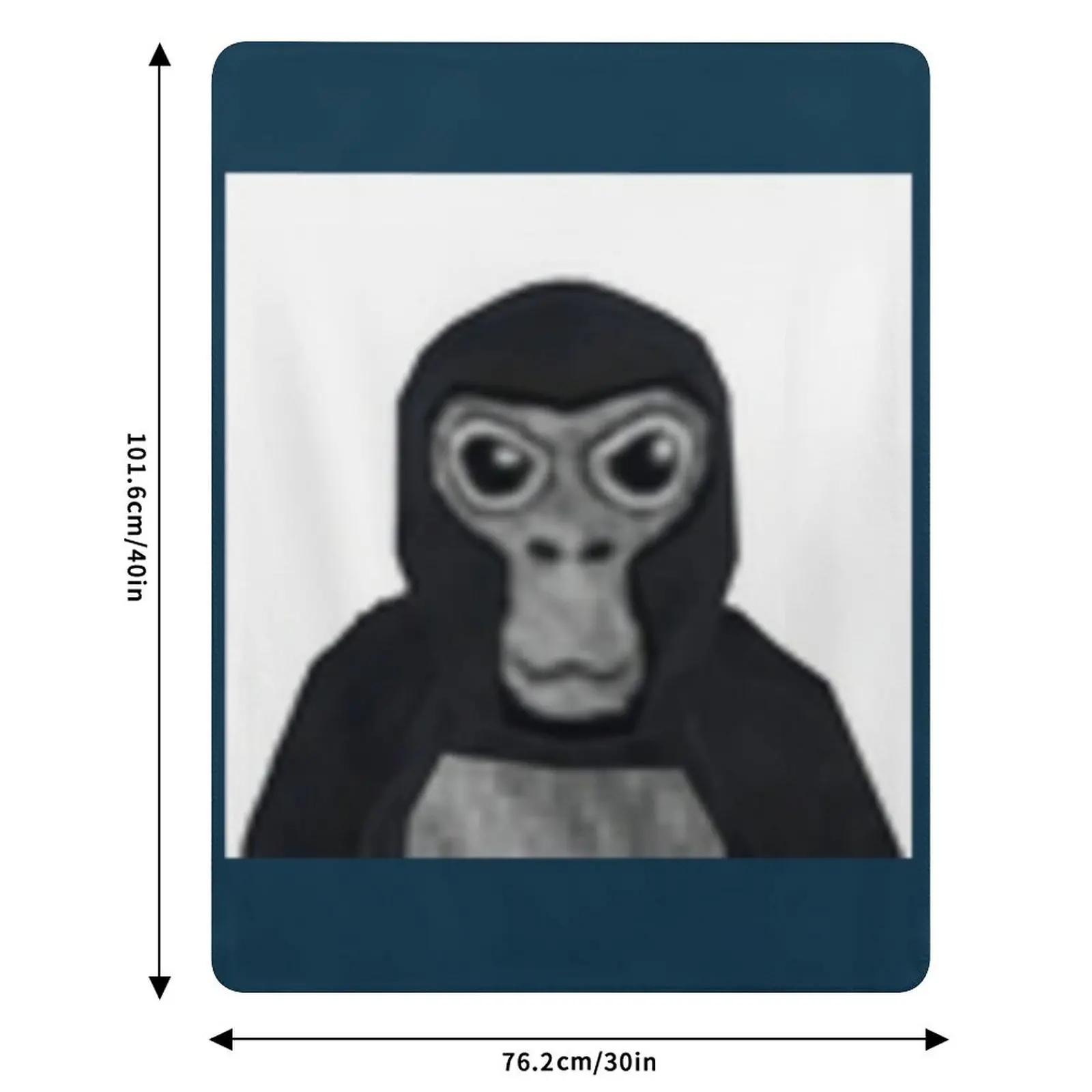 Плед Gorilla Tag Monkey, легкое и мягкое одеяло для кровати, подходит для всех сезонов (art.: 3920dc3531ccc) - 3920dc3531ccc