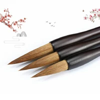 chinese calligraphy writing brush pen set weasel hairs brushes writing brush regular script official script calligraphy painting