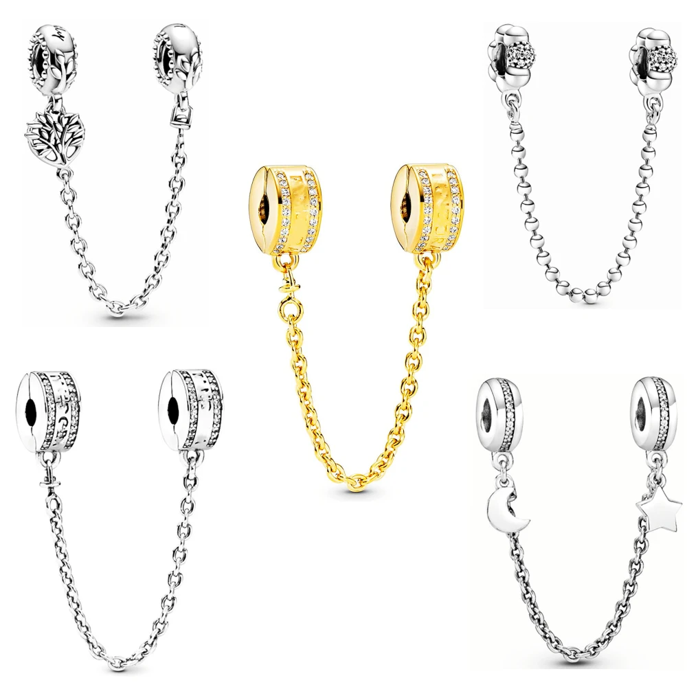 

Fashion Lucky Charm Letter Charm Crafts Beaded Bracelet Safety Chain Bracelet Beaded Small Jewelry Silver 925