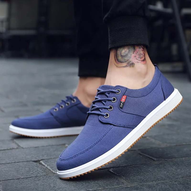

vulcanized PU leather Sport Shoes For Men Temis Sneakers Running Big Size High Sports Shoes Men Canvas Sneakers For Men Runner