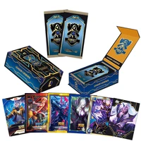 league of legends card board game kda series collection card anime game edg xp bronzing flash cards for children toys gifts