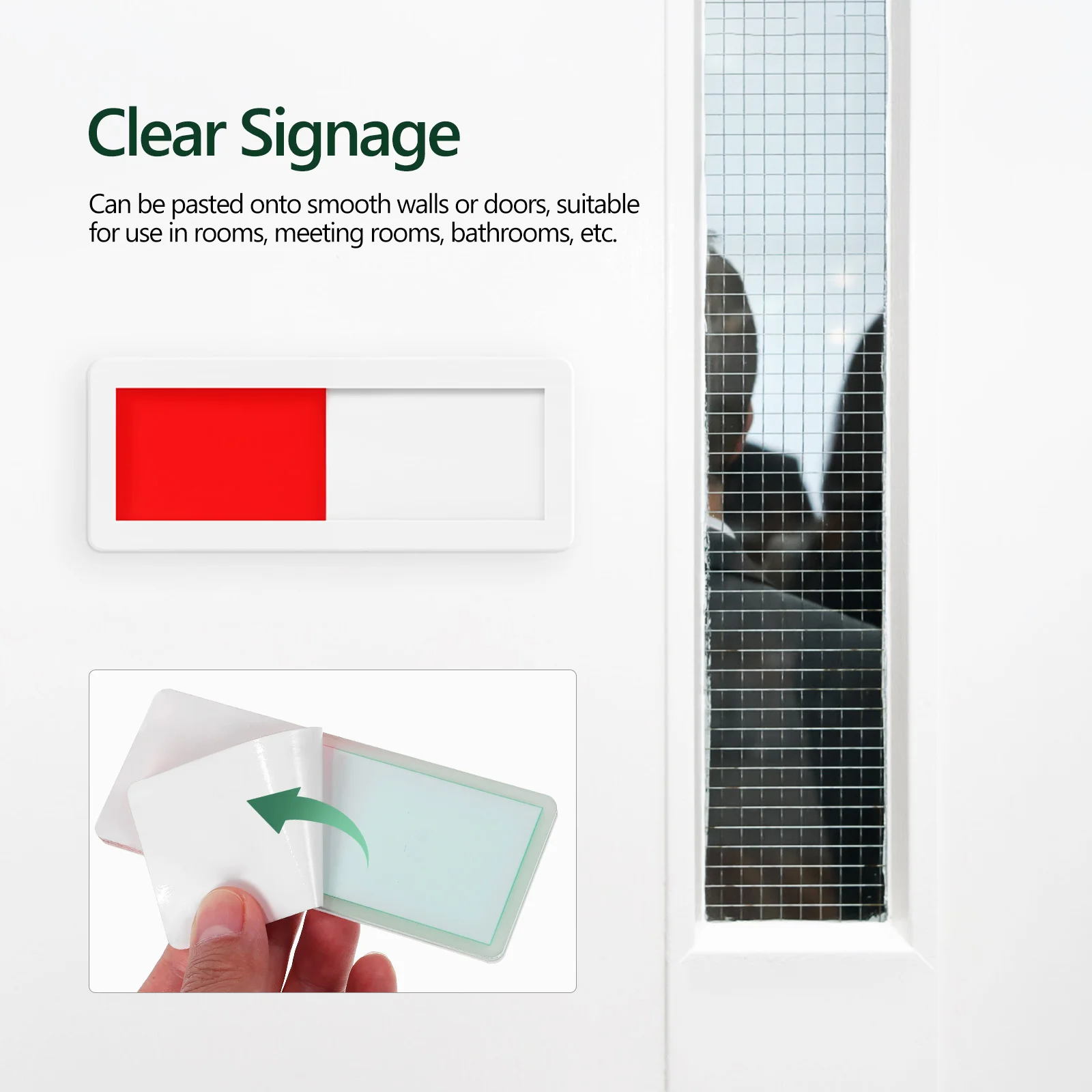 4 шт. знак Не беспокоить слабые условия освещения дверные вывески переключение