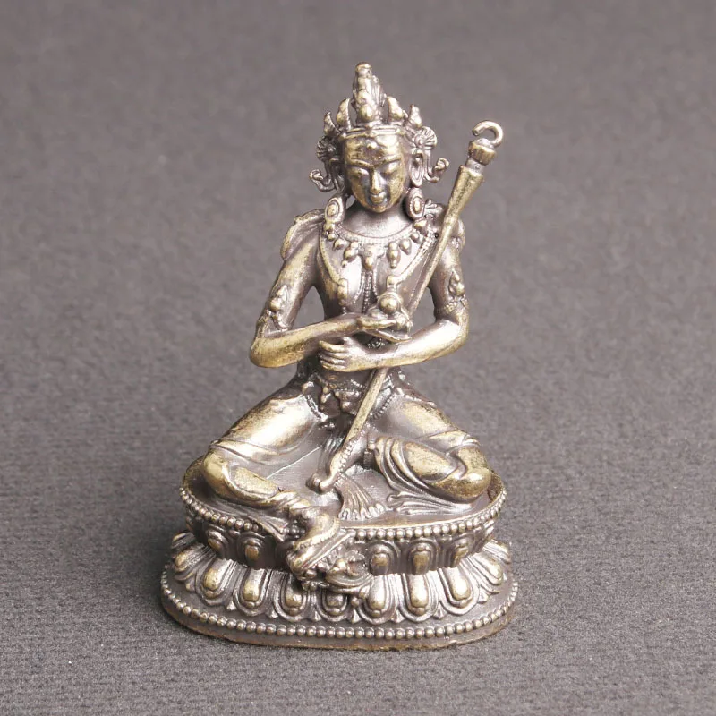 

Brass Guanyin Figurines Sculptures Tea Pet Gifts Copper Fengshui Statuette