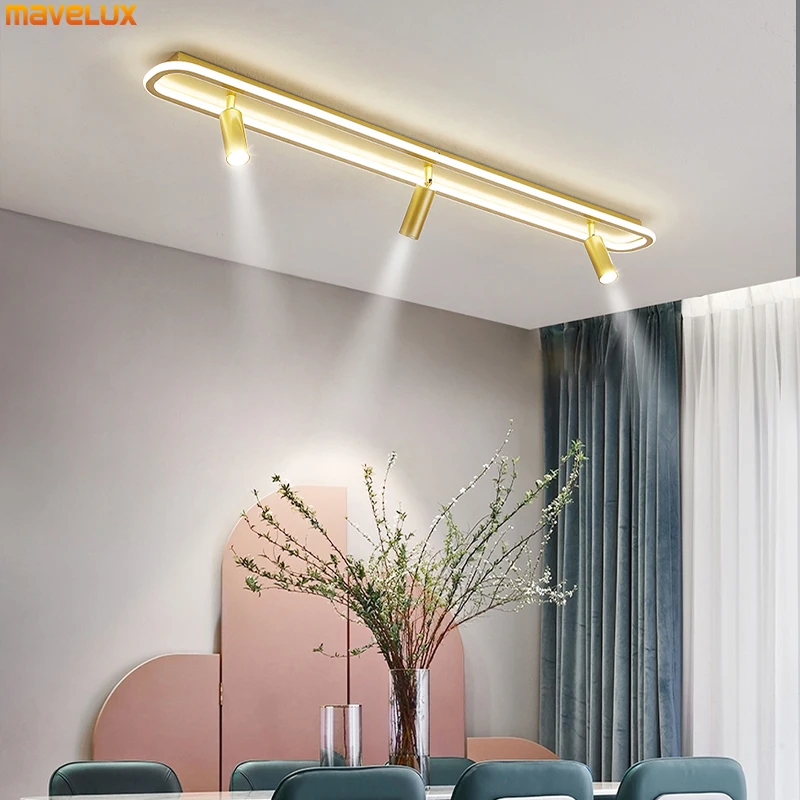 Современная Потолочная люстра светодиодный светильник золотого и черного