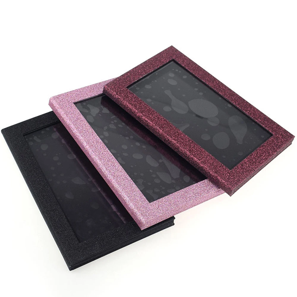 Private Label DIY Empty Magnetic Eyeshadow Palette Custom Bulk Logo Concealer Pink Black Glitter Magnet Plate Makeup Tool