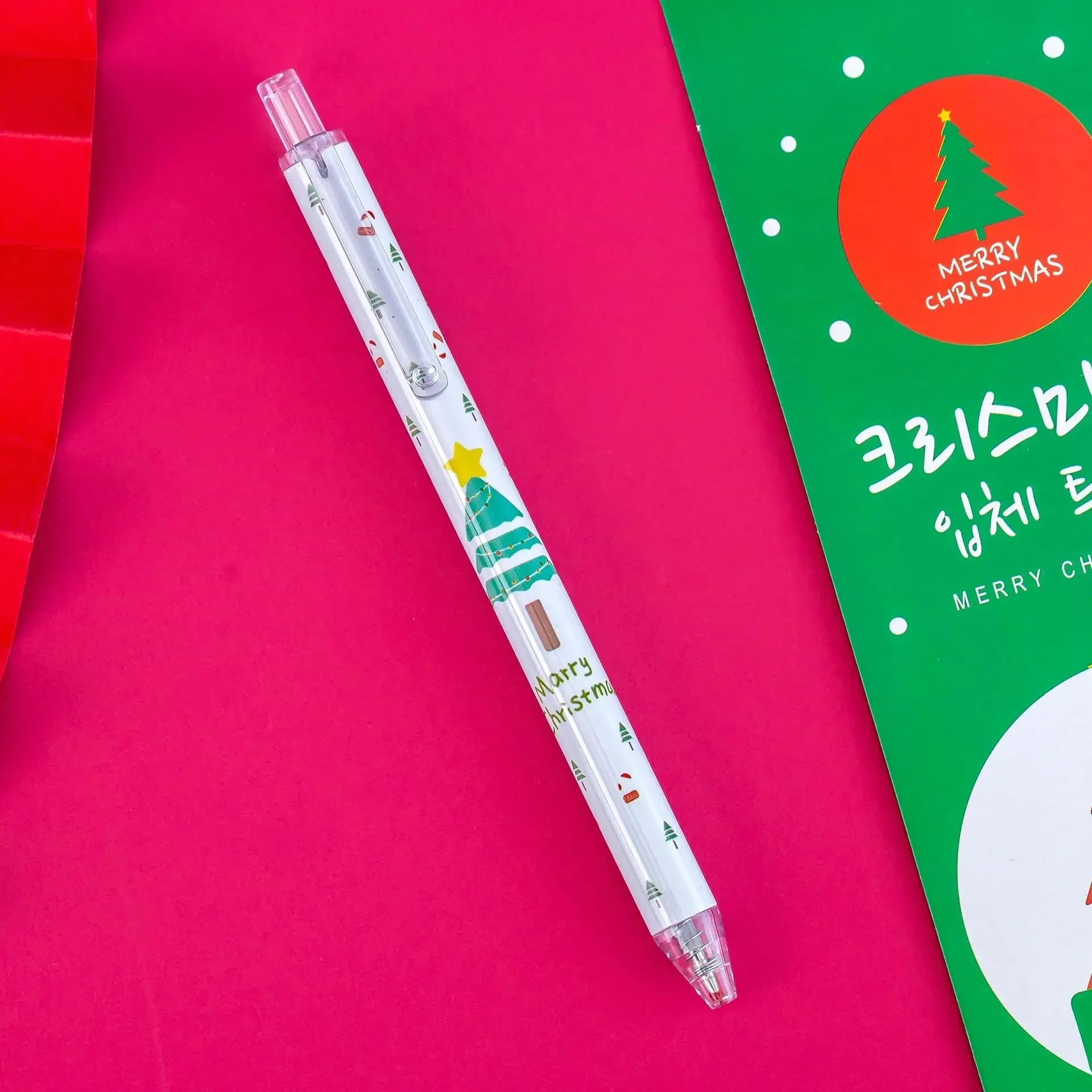 MOONBIFFY Кавайные гелевые ручки Рождество