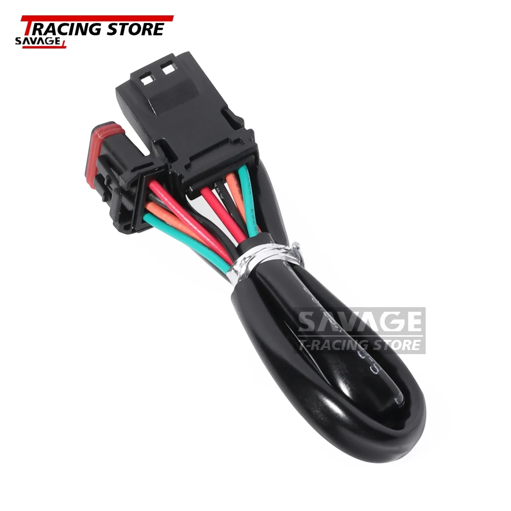 

Мотоциклетный 4-Контактный Выключатель на руль, трос проводки, трос расширения, разъем для подключения к Harley Adapte Touring Dyna