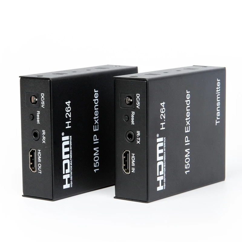 150 м HDMI IP-удлинитель через сеть Ethernet RJ45 Cat5e Cat 6 7 кабель с переключателем 1