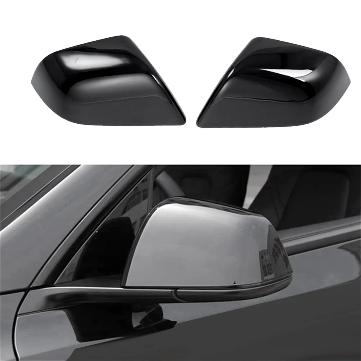 Черная Φ Cap для Tesla Model 3 2021-2023