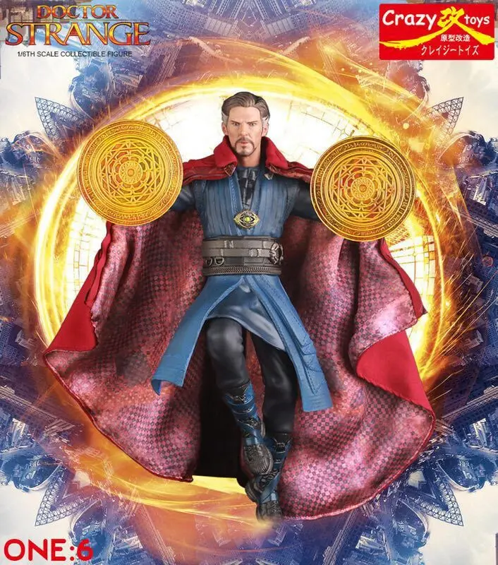 

28cm Crazy Toys Doctor Strange Statue PVC Action Figure Collectible Model Toy