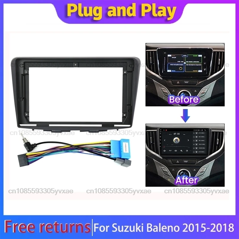 9 &quotAndroid автомобильный DVD стерео Мультимедийный плеер для Suzuki Baleno 2015 2016 2017 2018