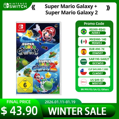 Mario Galaxy + Super Mario Galaxy 2 для Nintendo Switch