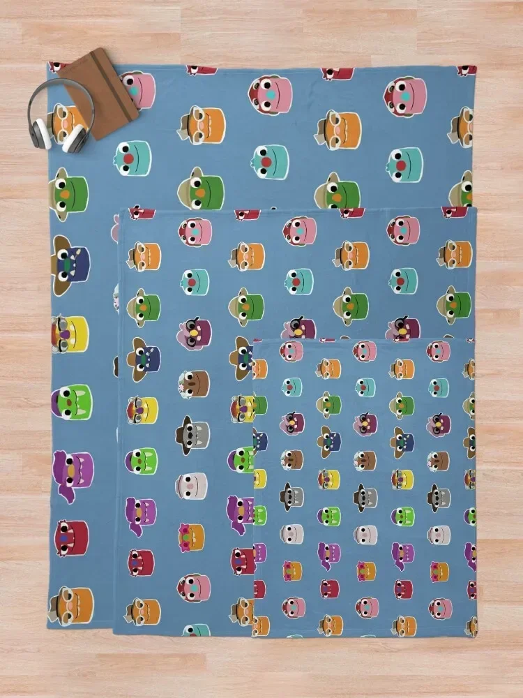 Bugsnax-все игрушки декоративное одеяло для дивана и кровати