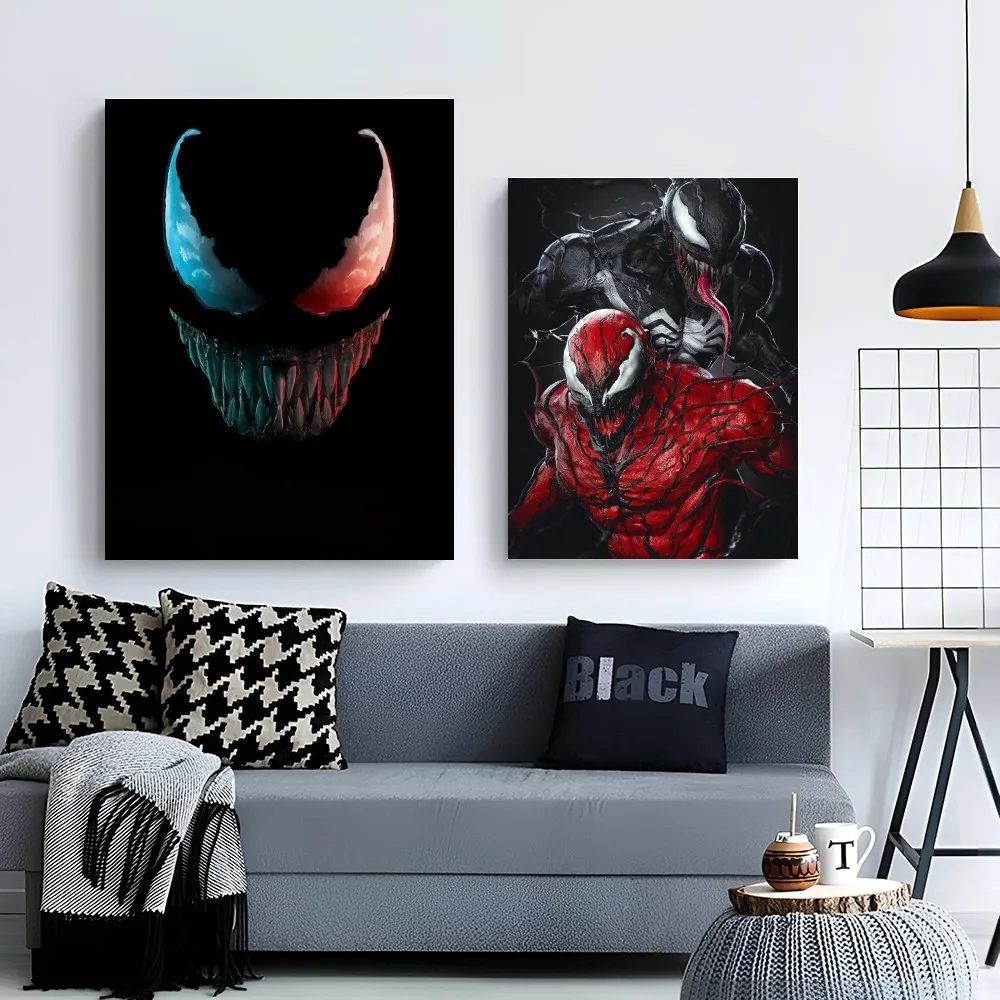 Аниме V-образная постер с бумажным принтом для дома гостиной спальни входа бара