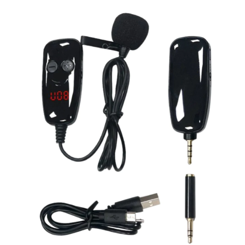 

UHF Wireless Headset Microphone Cellphone Live Streaming Mic Stage