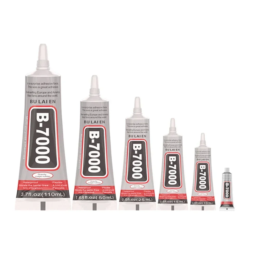 Прозрачный клей B7000 для ремонта контактных телефонов 3 мл