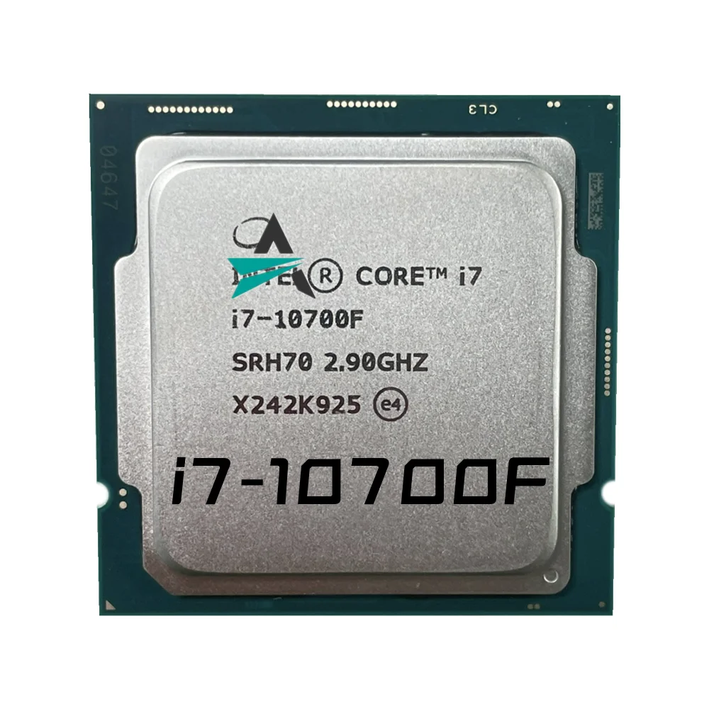 Бывший в употреблении процессор Intel Core i7 10700F 2,9 ГГц Восьмиядерный 16-поточный ЦПУ L2 = 2M L3 = 16M 65 Вт LGA 1200 _