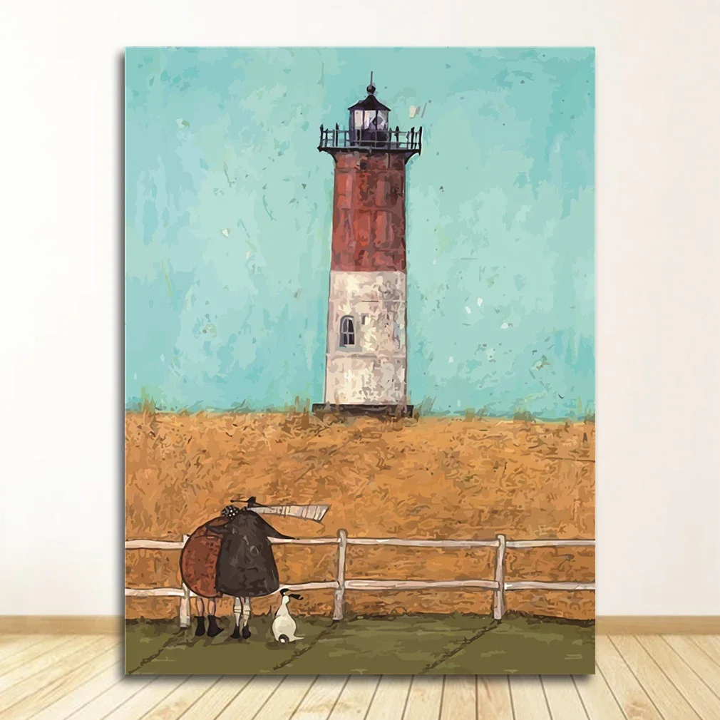 

Плакаты и принты, фотографии для гостиной, домашний декор, винтажные скандинавские абстрактные пейзажи, любовные собаки, домашнее животное, холст, настенные художественные картины