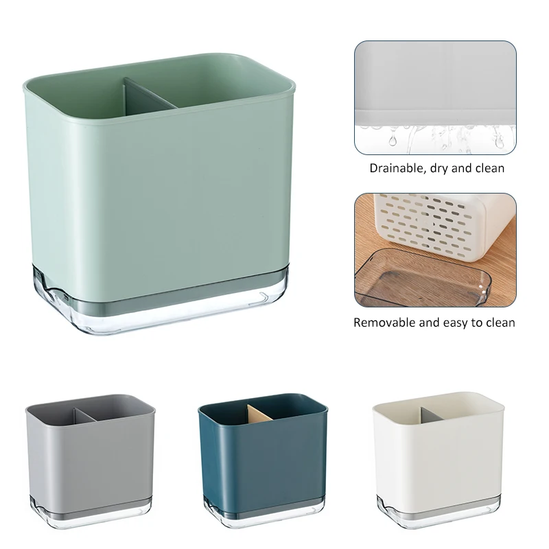 

Kitchen Organizer Places Tableware Multi-Function Storage Rack Knife Rack Drain Storage Rack Spoon Fork Chopsticks Kitchen Utens