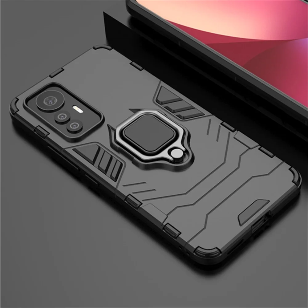 

Phone Case For Xiaomi 12 Lite Case Finger Ring Holder Phone Cover For Xiaomi 12S Pro 12S Ultra 12 Lite 12X 11 Lite 11T Coque