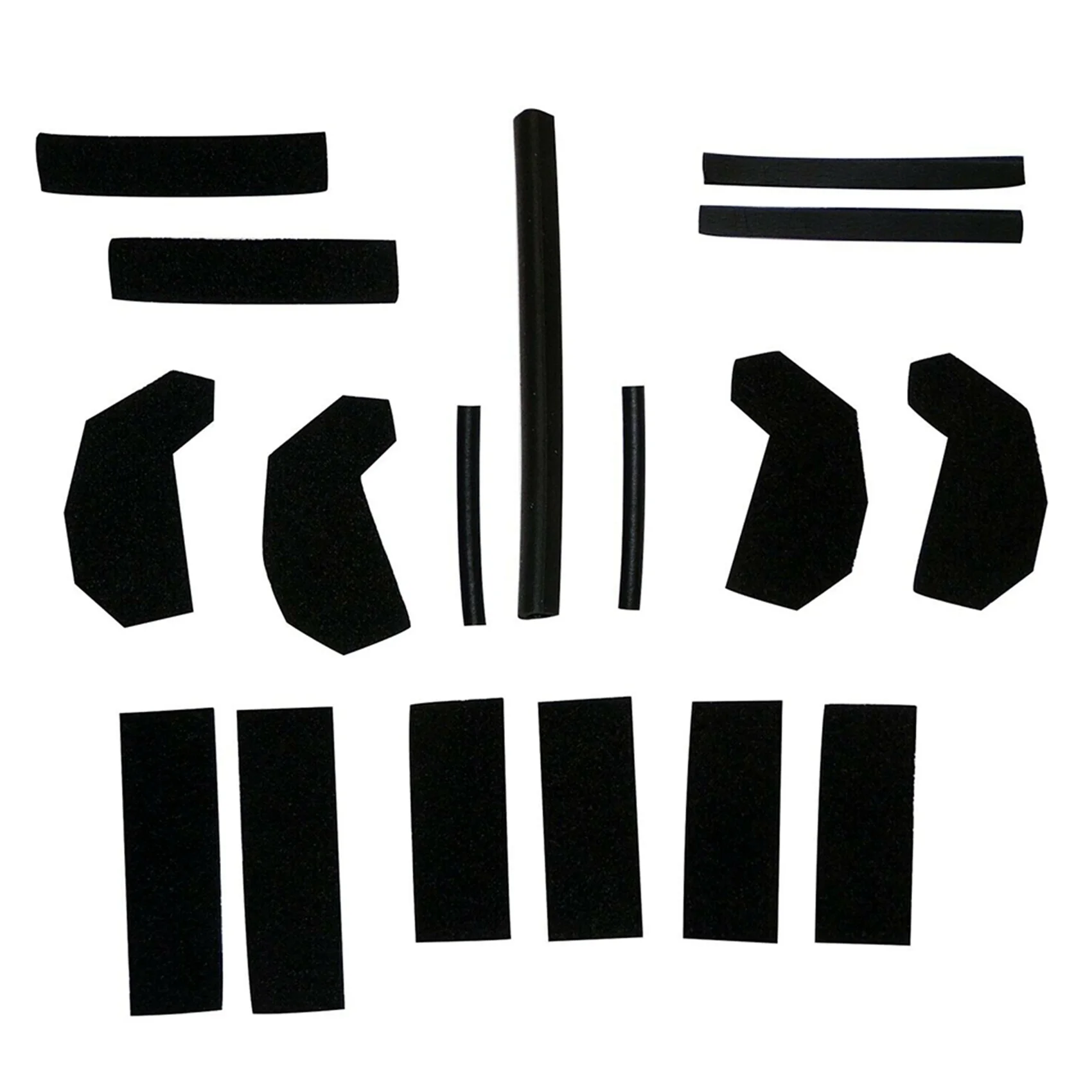 Фото Комплект уплотнителей из пеноматериала для жесткой крыши Firmly 2X Hard Top Foam Blocker Seal Kit 68026937AB 13510.70 для Jeep Wrangler JK 2007-2018 №4