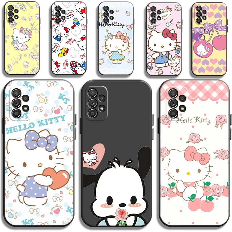 

NEW Hello Kitty Phone Cases For Samsung Galaxy S20 FE S20 Lite S8 Plus S9 Plus S10 S10E S10 Lite M11 M12 Cases Back Cover Coque