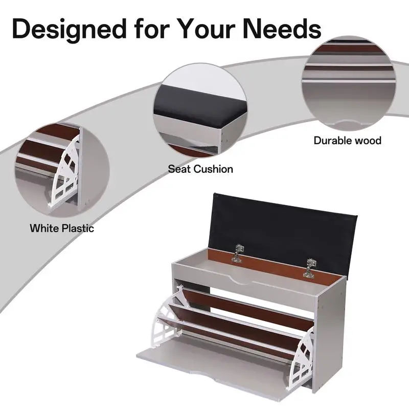 Многофункциональная скамейка-органайзер для обуви скамейка хранения в прихожую