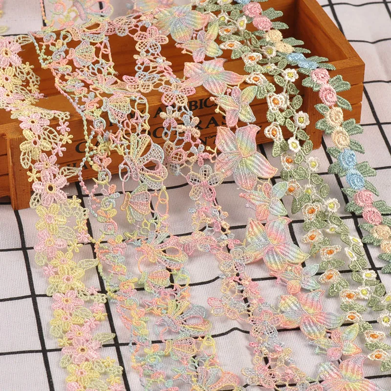 1 ярд 16-37 мм новая отделка кружево цветные бриллианты товары для рукоделия