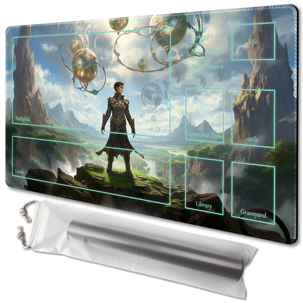 

Vault of heaven - Board Game TCG Playmat Table Mat Game Size 60X35 CM Mousepad Compatible for MTG CCG