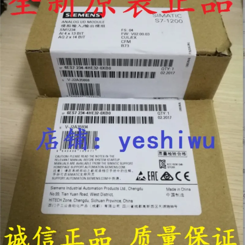 

Новый оригинальный 6ES7234-4HE32-0XB0 6ES7 234-4HE32-0XB0 6ES7131-1BL01-0XB0