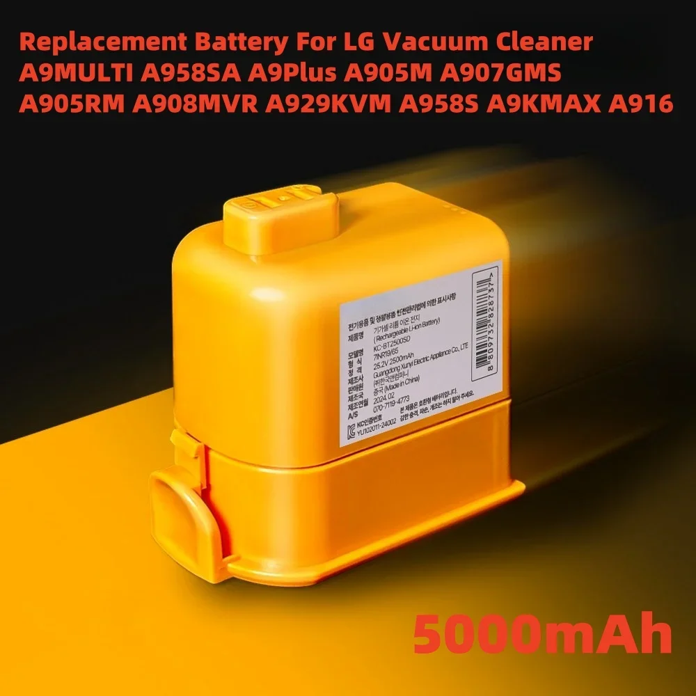 Сменный аккумулятор емкостью 5000 мАч совместимый шнур LG Zero EAC 63382204 A9 A9S P9 A9K-CORE A9MAX