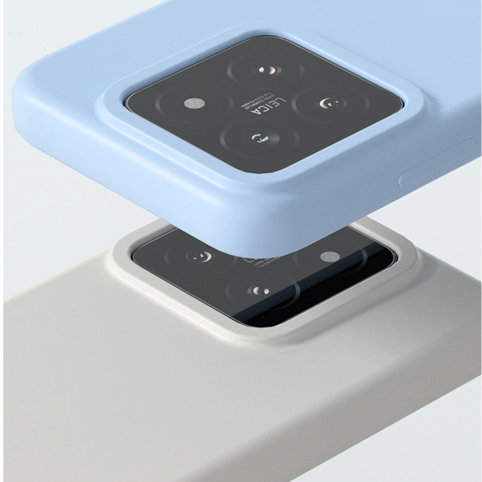 Противоударный чехол из жидкого силикона для Xiaomi 14 Pro Mi 13 13T мягкий шелковистый на