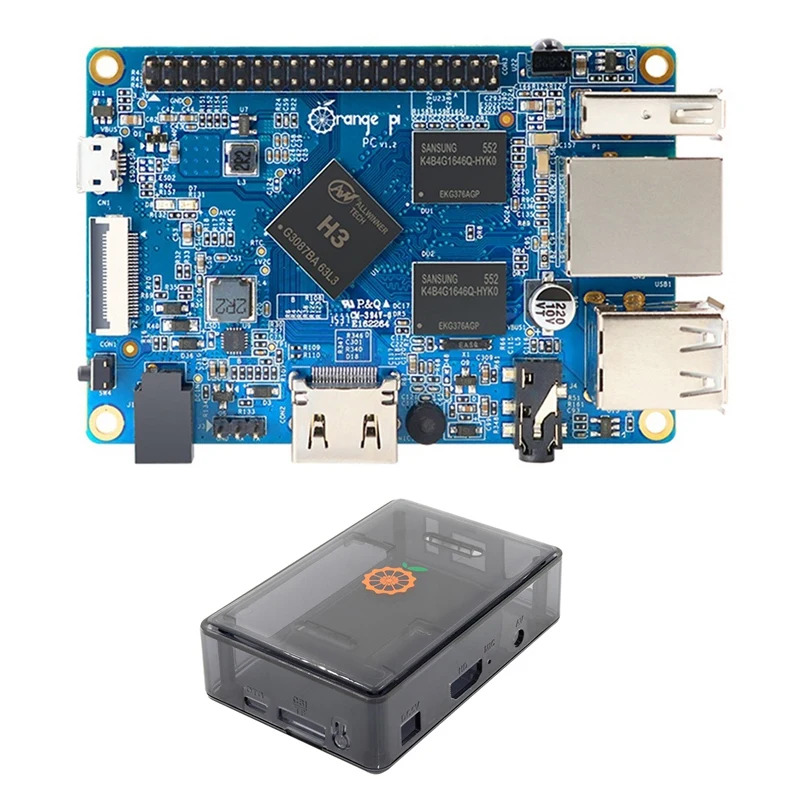 

For Orange Pi PC Arm Development Board+Case 4 Core 1.6G